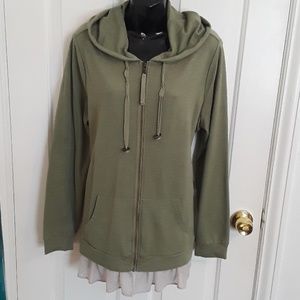 LOGO Lounge by Lori Goldstein Hoodie L